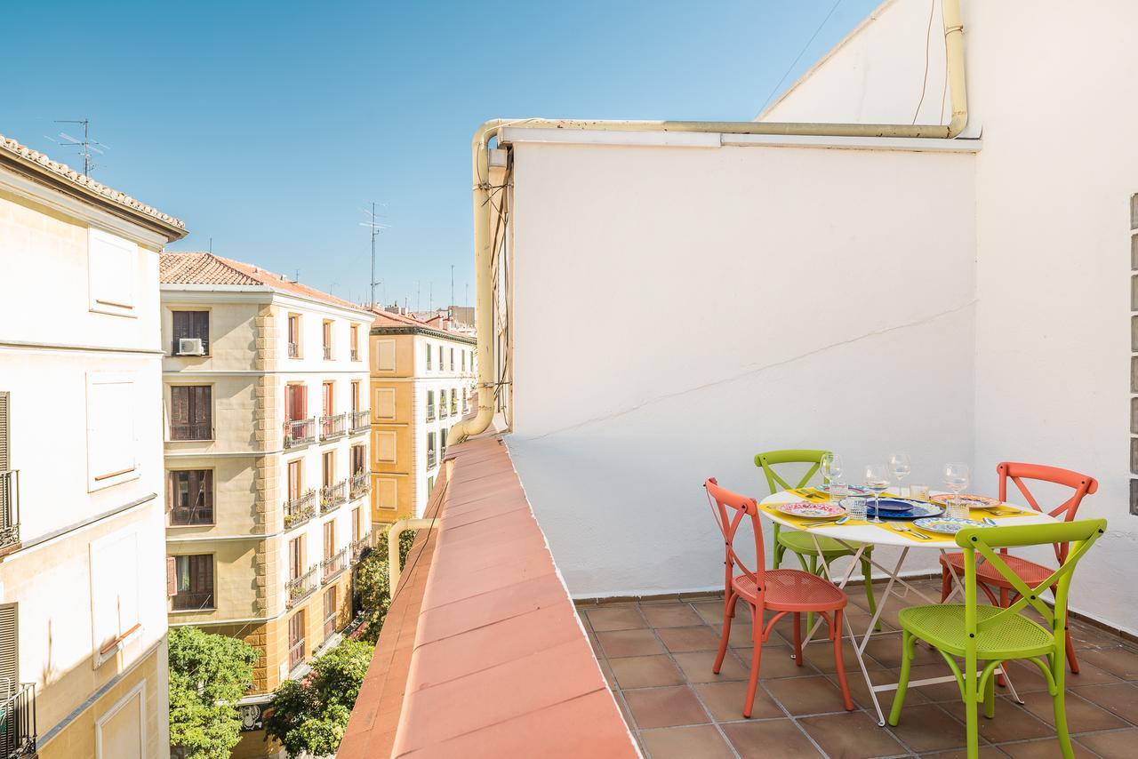 Bnbholder Stunning Terrace Centre Madrid Ngoại thất bức ảnh